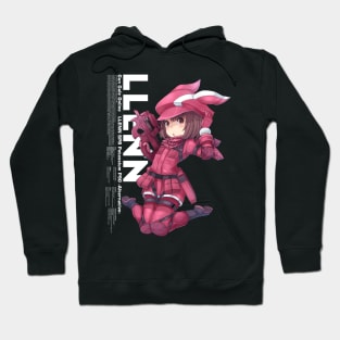 GGO - LLENN [Black Background] Hoodie